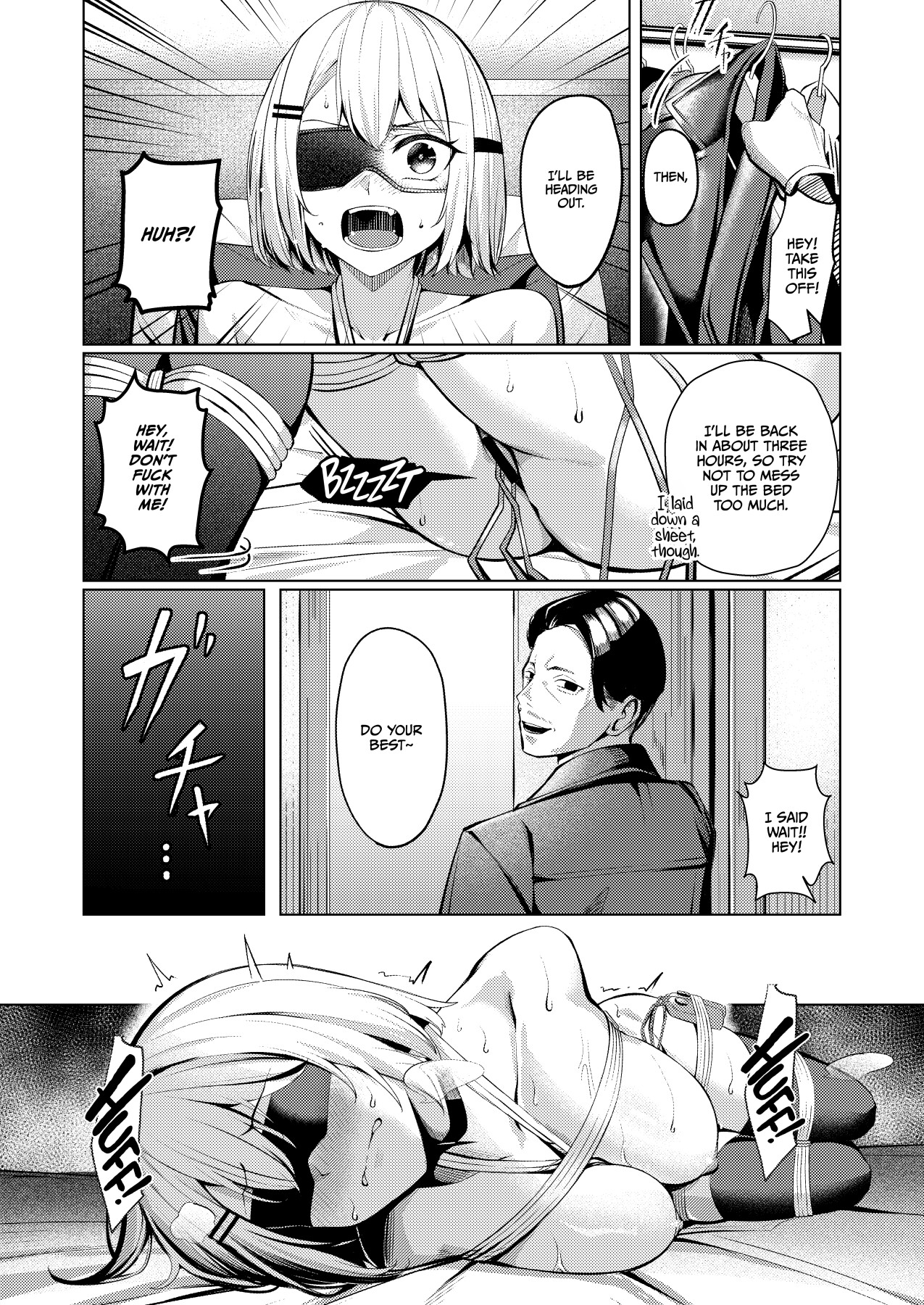 Hentai Manga Comic-The Story of a Delinquent Girl Getting Stolen Away and Becoming Captive to a Massive Cock-Read-15